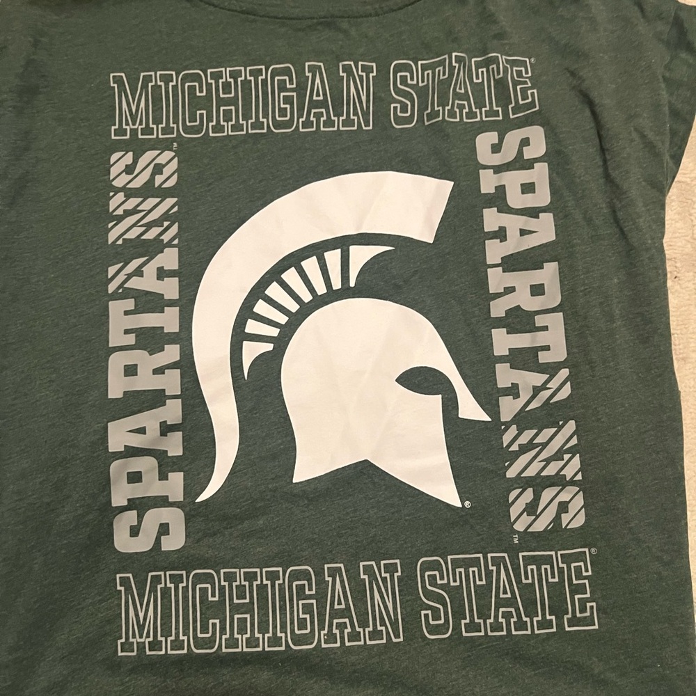 Michigan State Spartans Green T-Shirt